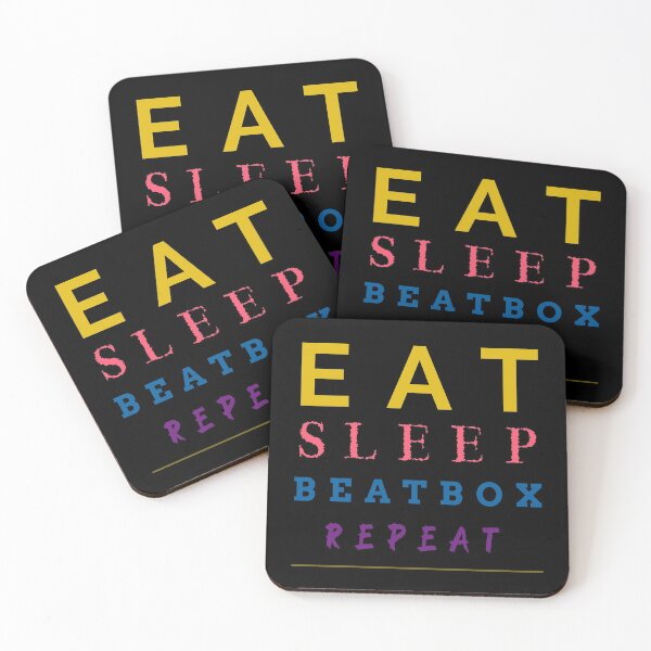 Item preview, Eat sleep Beatbox Repeat designed and sold by Anuragwk.
