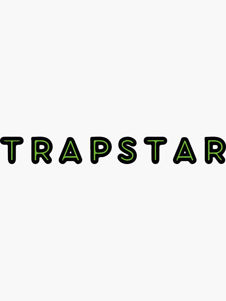 "Trapstar London Best streetwear design" Sticker for Sale by