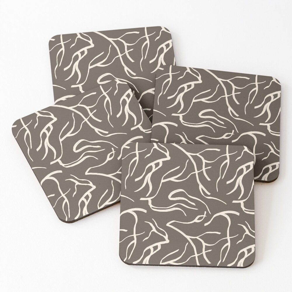 Item preview, Coasters (Set of 4) designed and sold by patternbyjensen.
