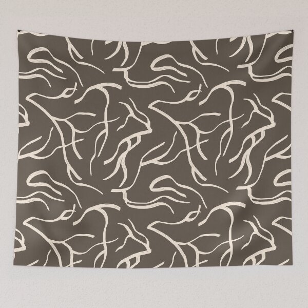 Item preview, Black Pattern Branch designed and sold by Robin Jensen.