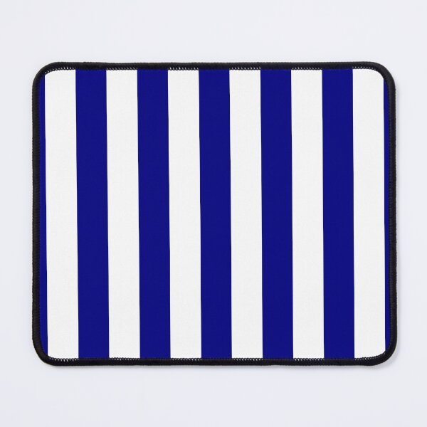 Item preview, Navy blue and white cabana tent stripes, modern minimal decor, stripes pattern designed and sold by UDDesign.