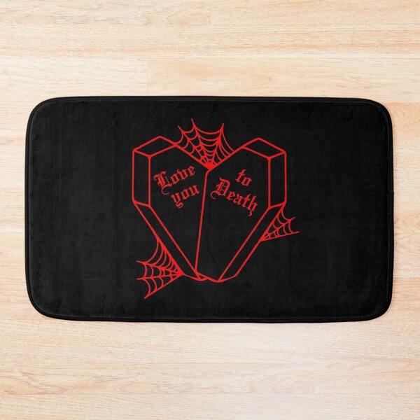 Item preview,  Love you to Death: Red Gothic Coffin Heart (Spiderweb version)  designed and sold by Suspiria96.