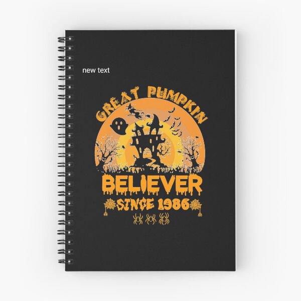 Item preview,  Great Pumpkin Believer Since 1986 Halloween, Birthday In 1986,  designed and sold by The Nova Prints .