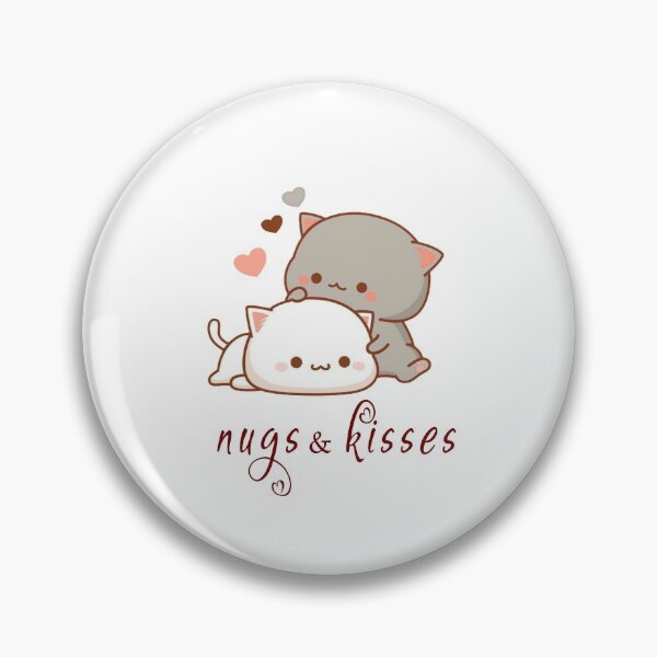 Item preview, Nugs and Kisses cute cat nugget Christmas designed and sold by infazbdeen.