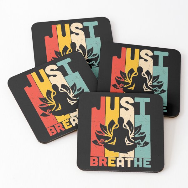 Item preview, Just Breathe, Meditate, Yoga, Spiritual designed and sold by OutLoudDesigns.