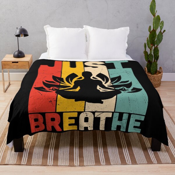 Item preview, Just Breathe, Meditate, Yoga, Spiritual designed and sold by OutLoudDesigns.