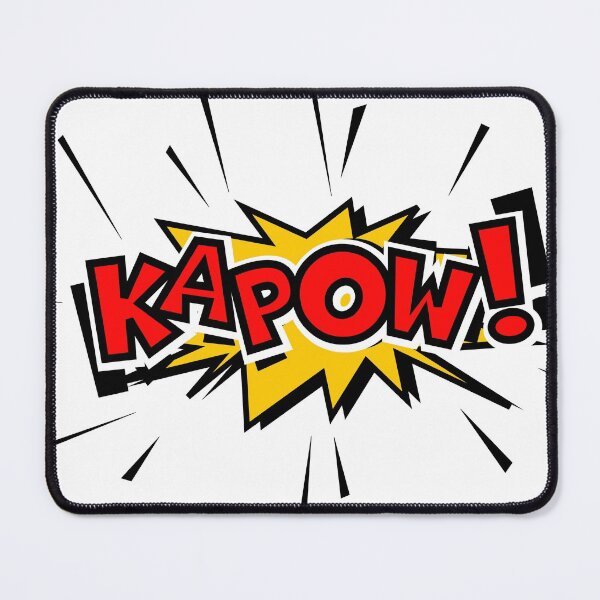 Item preview, Kapow! Explosion burst cartoon pop-art comic bubble designed and sold by UDDesign.