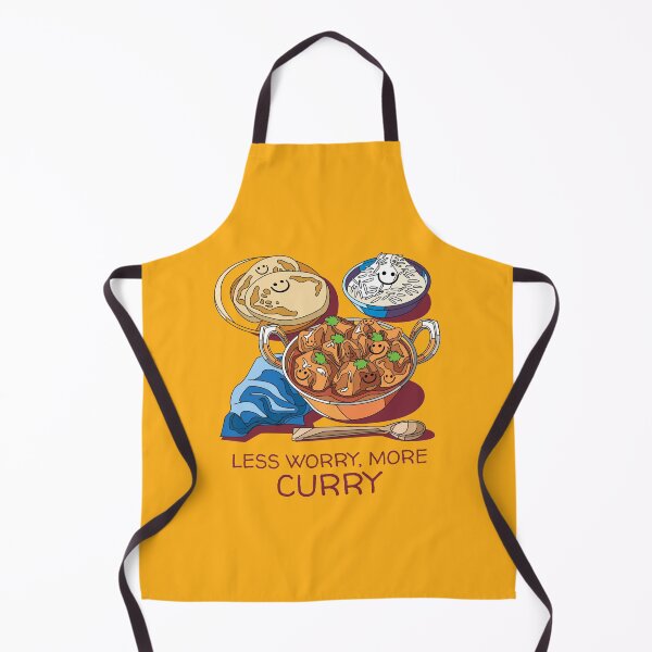 Item preview, Less Worry More Curry designed and sold by oneademones.