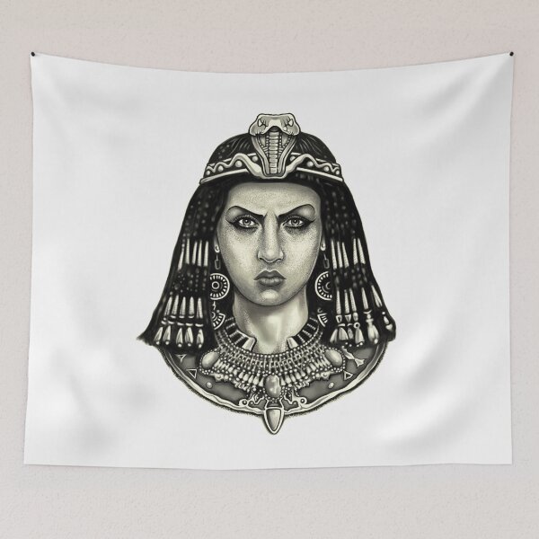 Item preview, Cleopatra Digital Illustration Egyptian History Design designed and sold by IcarusBadger.