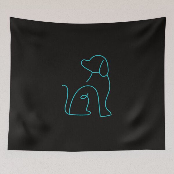 Item preview, CUTE DOG LINE ART Classic designed and sold by Sherryteesd.