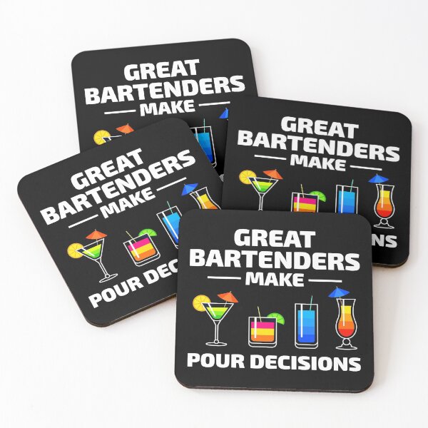 Item preview, Bartender Barkeep Barman Barmaid Mixologist Funny designed and sold by CuteDesigns1.