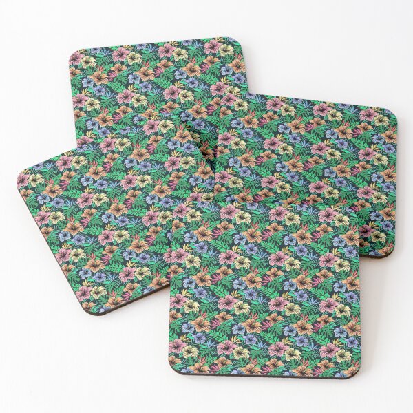 Item preview, Zigzag flowers and leaves pattern designed and sold by RafaelLima7.