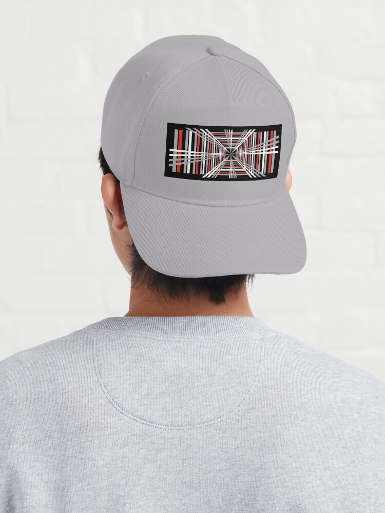 Alternate view of Tesla Plaid Badge Design Cap