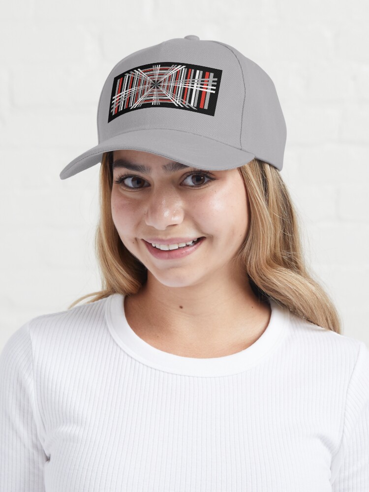 Alternate view of Tesla Plaid Badge Design Cap