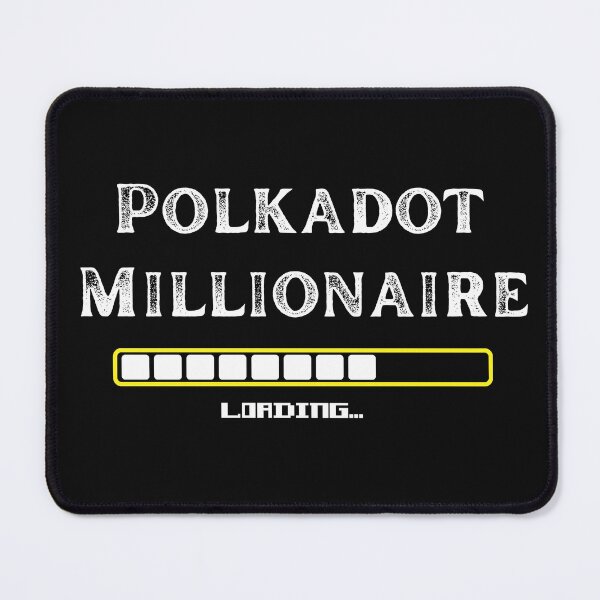 Item preview, Polkadot Millionaire Crypto Design designed and sold by Funny-Tees4U.