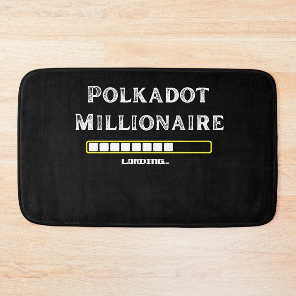 Item preview, Polkadot Millionaire Crypto Design designed and sold by Funny-Tees4U.