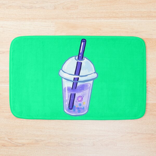 Item preview, Copy of Bubble tea -  Space planet tea green background  designed and sold by DemonicGloom.
