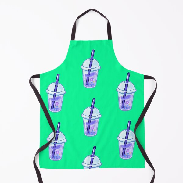 Item preview, Copy of Bubble tea -  Space planet tea green background  designed and sold by DemonicGloom.