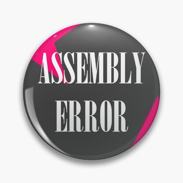 Item preview, Assembly Error Team Logo designed and sold by AssemblyError.