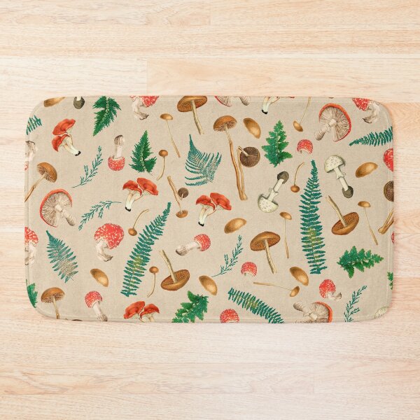 Item preview, Mushroom Forest Pattern designed and sold by Old Urban Farmhouse Design Studio.