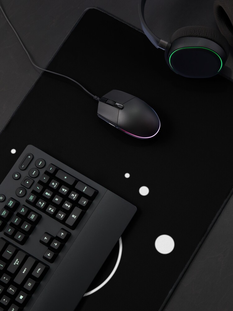 Alternate view of Asteroid Outline Mouse Pad