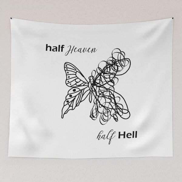 Item preview, Half Heaven Half Hell designed and sold by NoDoll.