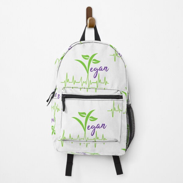 Item preview, Vegan Ekg--White Background designed and sold by Trendi61.
