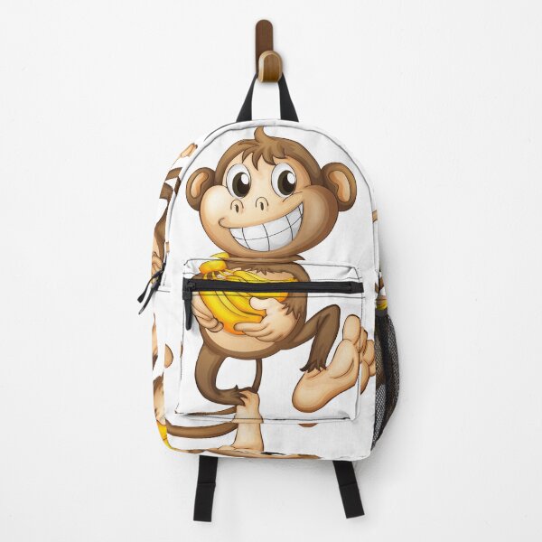 Item preview, MONKEY WITH BANANA | CREATIVE DESIGN designed and sold by abdallatigle.
