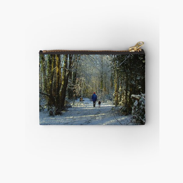 Item preview, Woman & Dog in a Snow  Scene designed and sold by WILT.