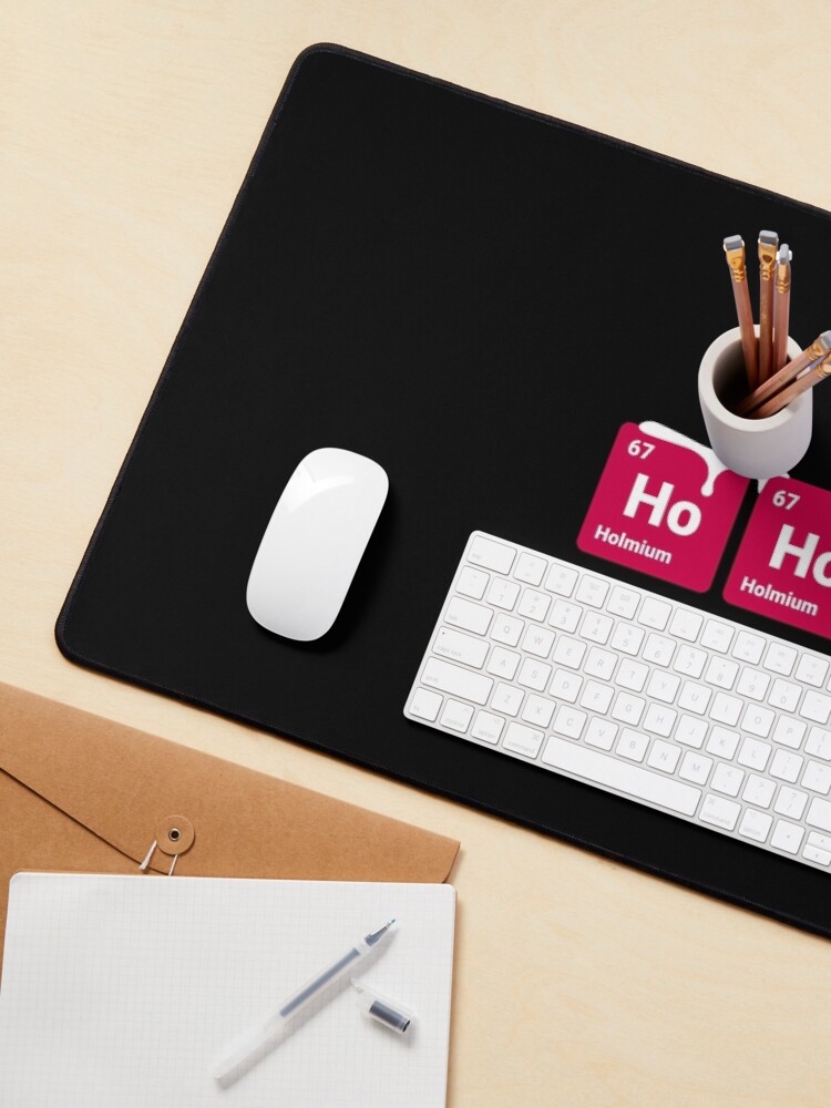 Alternate view of HoHoHo! Periodic Table Elements Mouse Pad