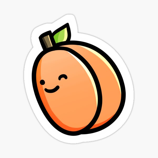 Butt Fruit Stickers for Sale