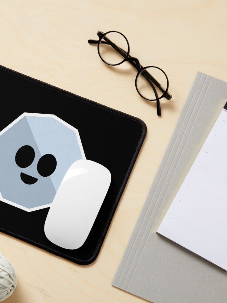 Alternate view of Happy Asteroid Mouse Pad