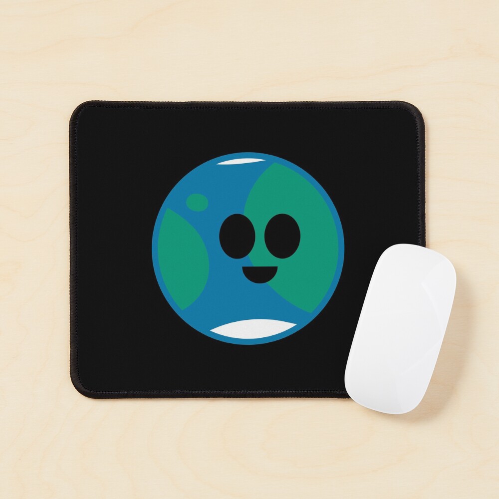 Happy Planet Earth Mouse Pad
