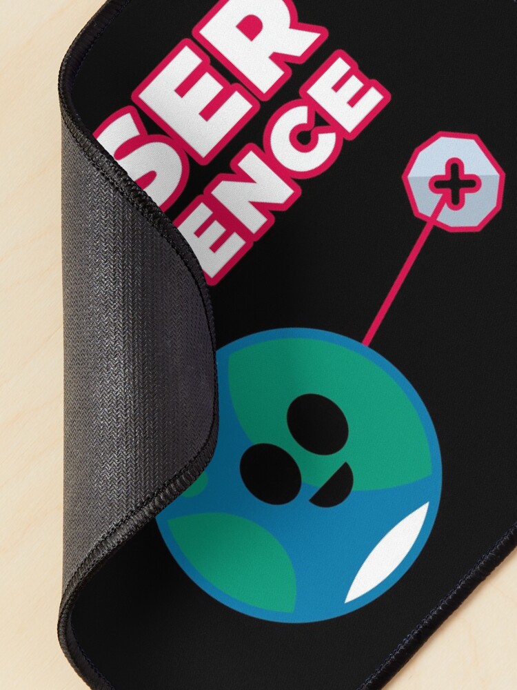 Alternate view of Space Laser Defence Near Earth Asteroids Yarkovsky Effect Mouse Pad