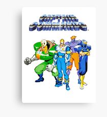 Captain Commando Canvas Print