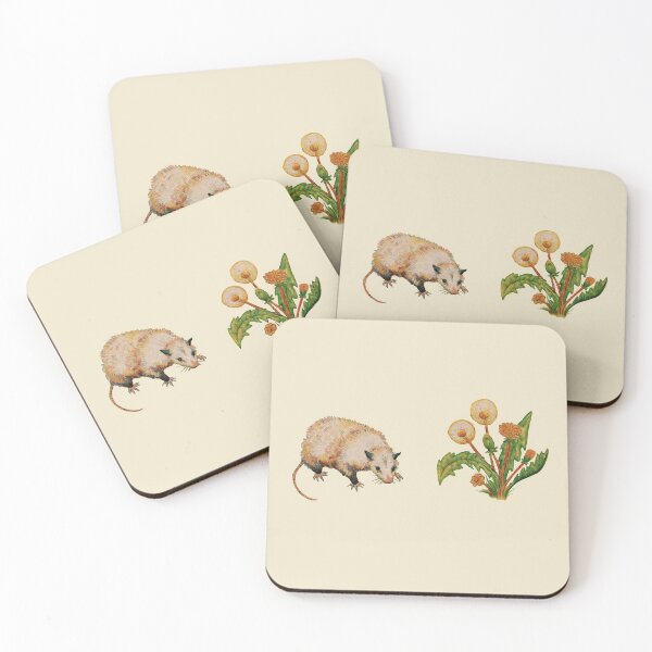 Item preview, Possum and Dandelions  designed and sold by Audrey Pearson.