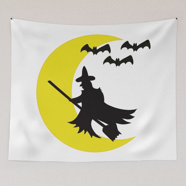 Item preview, Halloween, holiday, decorations, witch, bats designed and sold by Sandra O'Toole.