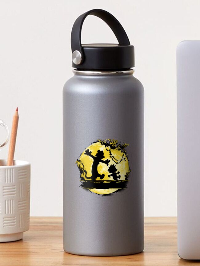 calvin and hobbes Water Bottle by kukumacan