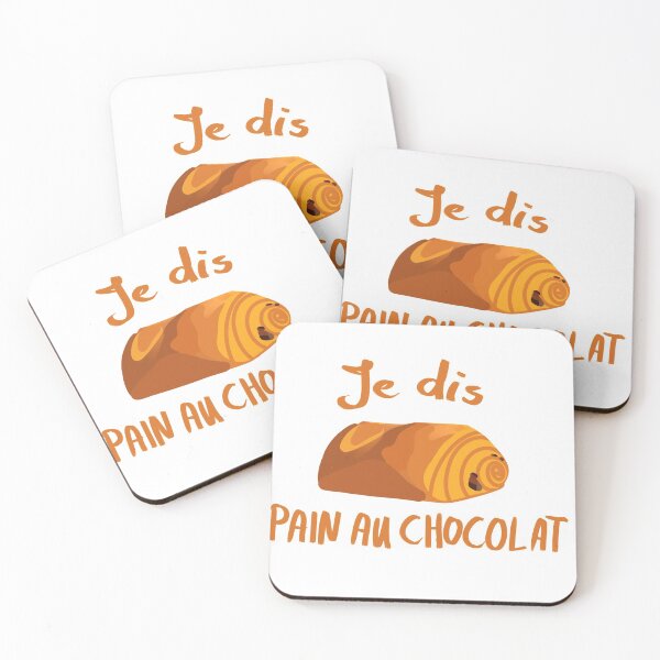 Item preview, I Say Pain au Chocolat designed and sold by MaxSolaro.