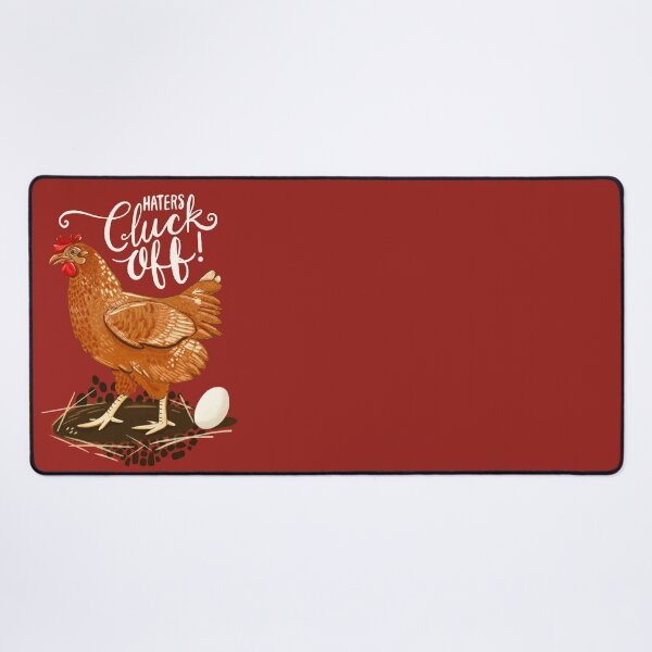 Item preview, Haters Cluck Off, Crazy chicken Lady designed and sold by Carrie Stephens.
