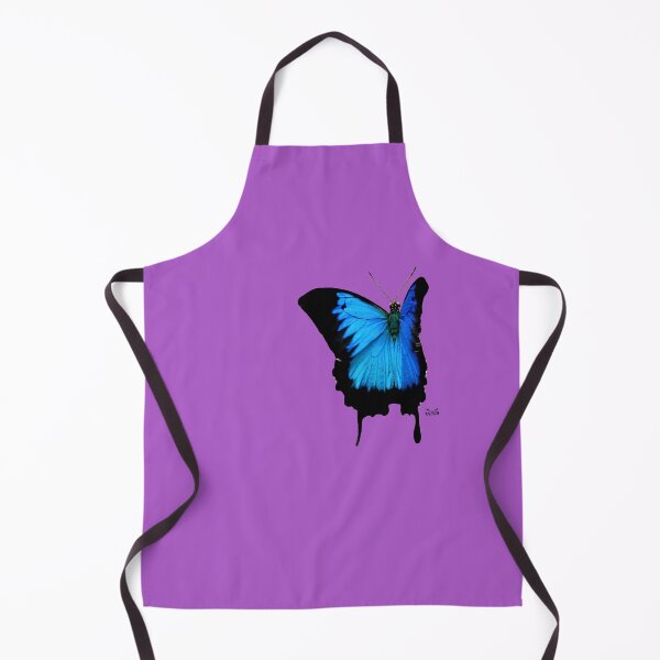 Item preview, Morpho Butterfly on Violette / Swiss Artwork Photography designed and sold by Raphael Wolf.