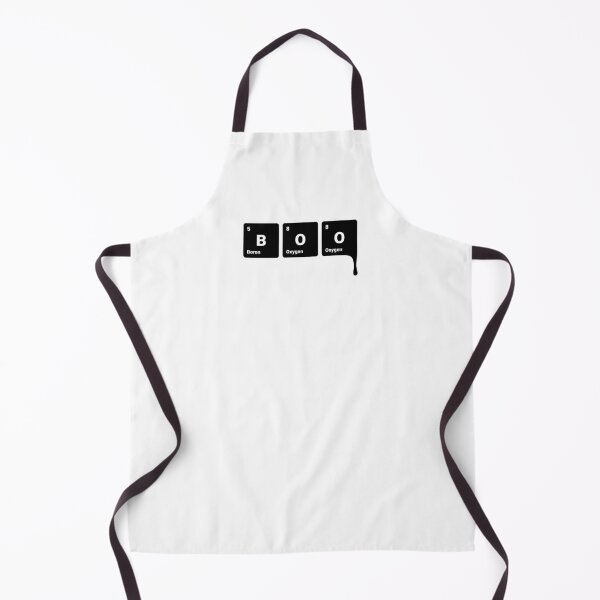 Item preview, BOO! Scary Halloween Periodic Table Elements Boron Oxygen (Inverted) designed and sold by science-gifts.