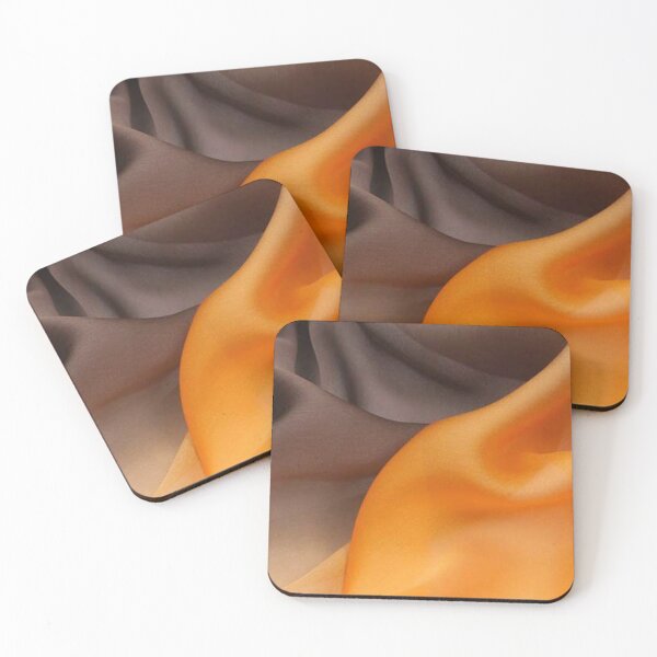 Item preview, Orange, black mix silk chiffon designed and sold by Lellabuddy.