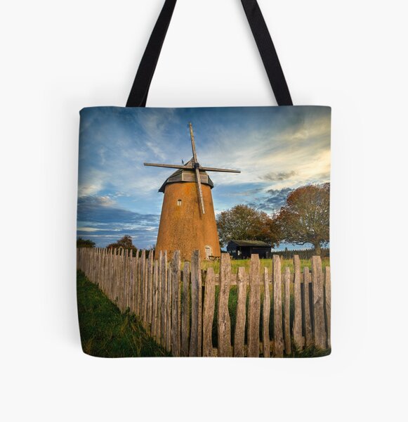 Bembridge Windmill Isle Of Wight All Over Print Tote Bag