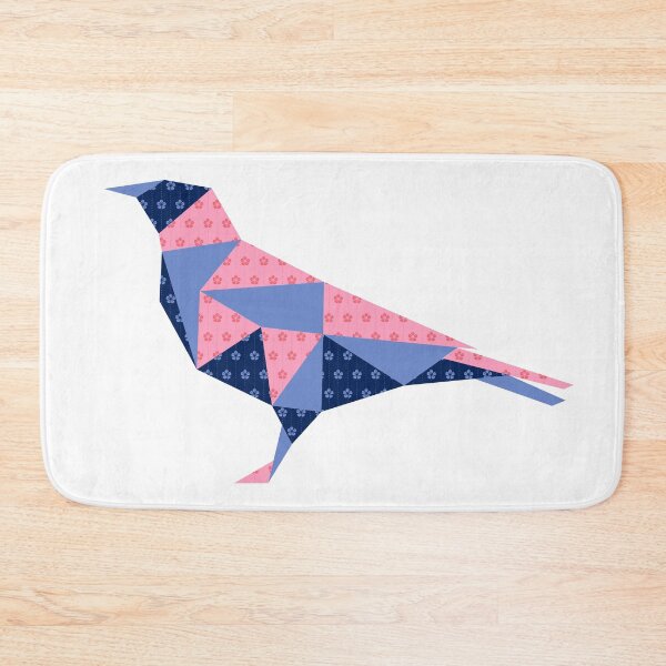 Item preview, Just a Girl Who Loves Tiny Peckers Blue Pink Bird designed and sold by UPSTORE-RB.