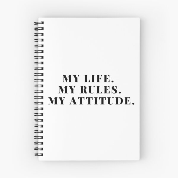 Item preview, My life my rules my attitude designed and sold by TopStyles.