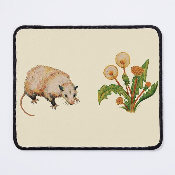Item preview, Possum and Dandelions  designed and sold by Audrey Pearson.