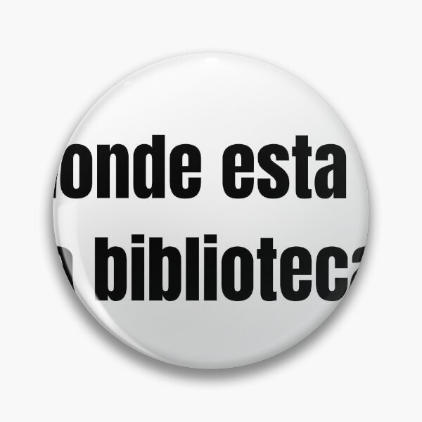 Item preview, Donde esta la biblioteca? designed and sold by Tee-Star.