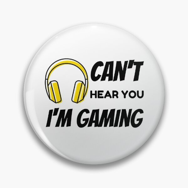 Item preview, can't hear you I'm gaming Headset Graphic Video Games |Gamer Gift Funny  designed and sold by Artystico  ⭐⭐⭐⭐⭐.