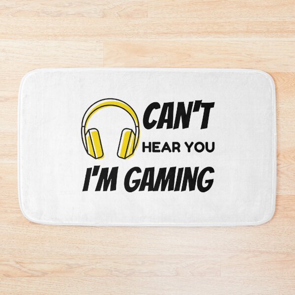 Item preview, can't hear you I'm gaming Headset Graphic Video Games |Gamer Gift Funny  designed and sold by Artystico  ⭐⭐⭐⭐⭐.